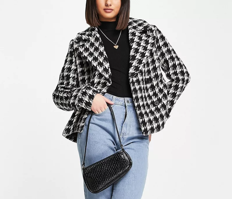 houndstooth inspired outfit